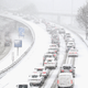 Illustration for article titled Punishing Snow Traps Hundreds Of Drivers On Scotland Roadway